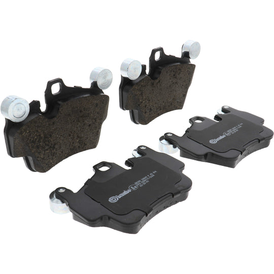 KT04282 Low-Met Brake Pad and UV Coated PVT Drilled Brake Disc Kit Brembo Canada