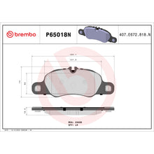 Load image into Gallery viewer, P65018N Brembo PRIME Ceramic Disc Brake Pad Set Brembo Brake Canada