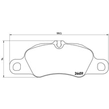 Load image into Gallery viewer, P65019 Brembo Premium Low-Met OE Equivalent Pad Brembo Brake Canada