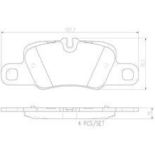 Load image into Gallery viewer, P65020N Brembo PRIME Ceramic Disc Brake Pad Set Brembo Brake Canada