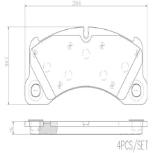 Load image into Gallery viewer, KT00946 Brembo Ceramic Brake Pad and UV Coated PVT  Brake Disc Kit Brembo Brake Canada