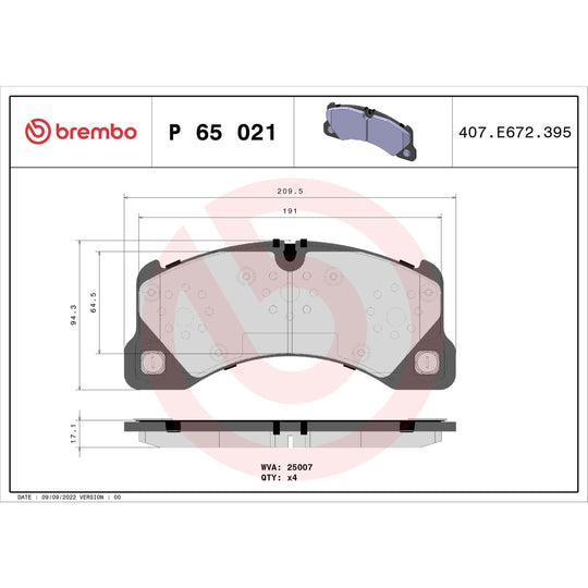 KT04332 Brembo Low-Met Brake Pad and UV Coated PVT  Brake Disc Kit Brembo Brake Canada