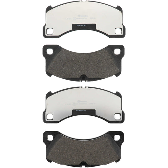 KT04332 Brembo Low-Met Brake Pad and UV Coated PVT  Brake Disc Kit Brembo Brake Canada