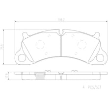 Load image into Gallery viewer, P65025N Brembo PRIME Ceramic Disc Brake Pad Set Brembo Brake Canada
