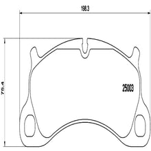 Load image into Gallery viewer, P65025 Brembo Premium Low-Met OE Equivalent Pad Brembo Brake Canada