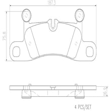 Load image into Gallery viewer, P65027N Brembo PRIME Ceramic Disc Brake Pad Set Brembo Brake Canada