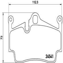 Load image into Gallery viewer, P65028 Brembo Premium Low-Met OE Equivalent Pad Brembo Brake Canada