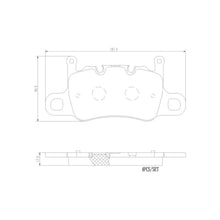 Load image into Gallery viewer, P65037N Brembo PRIME Ceramic Disc Brake Pad Set Brembo Brake Canada