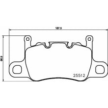 Charger l'image dans la galerie, P65037 Brembo Premium Low-Met OE Equivalent Pad Brembo Brake Canada