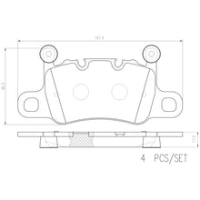 Load image into Gallery viewer, P65038N Brembo PRIME Ceramic Disc Brake Pad Set Brembo Brake Canada