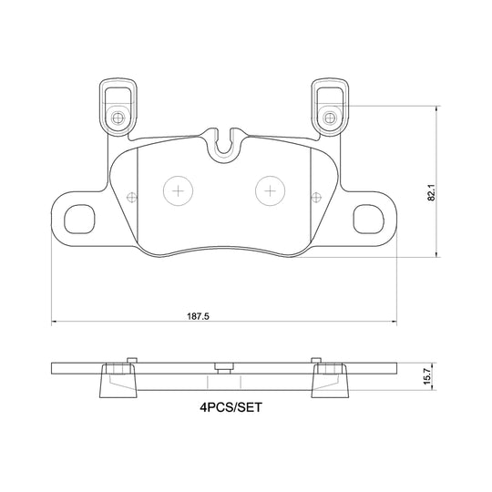 P65056 Brembo Disc Brake Pad Set Brembo Brake Canada