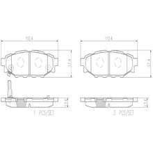 Load image into Gallery viewer, P78020N Brembo PRIME Ceramic Disc Brake Pad Set Brembo Brake Canada