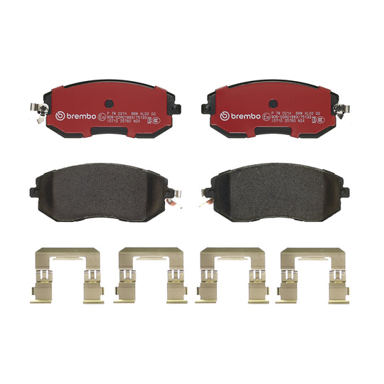 P78021X Brembo XTRA Low-Met Disc Brake Pad Set Brembo Brake Canada