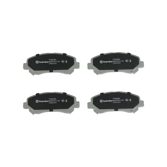 KT00964 Brembo Ceramic Brake Pad and UV Coated Vented  Brake Disc Kit Brembo Brake Canada