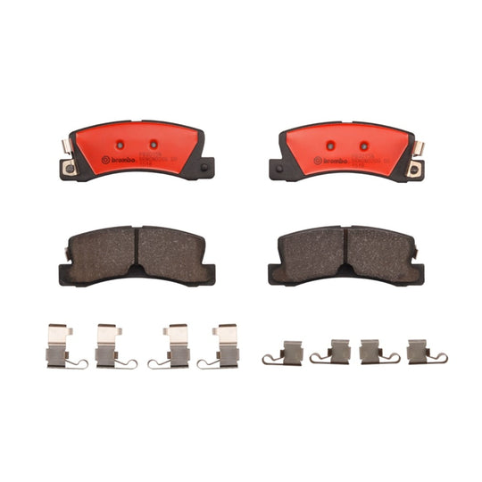 P83015N Brembo PRIME Ceramic Disc Brake Pad Set Brembo Brake Canada