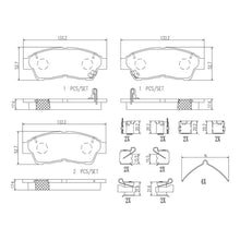 Load image into Gallery viewer, P83034N Brembo PRIME Ceramic Disc Brake Pad Set Brembo Brake Canada