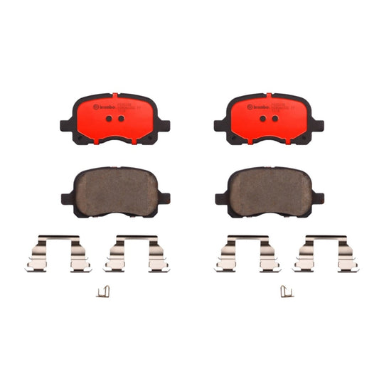 KT00548 Brembo Ceramic Brake Pad and UV Coated Vented  Brake Disc Kit Brembo Brake Canada