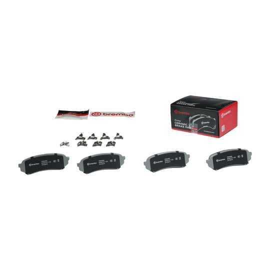KT00496 Brembo Ceramic Brake Pad and UV Coated Vented  Brake Disc Kit Brembo Brake Canada