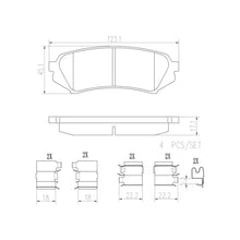 Load image into Gallery viewer, P83049N Brembo PRIME Ceramic Disc Brake Pad Set Brembo Brake Canada