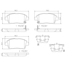 Load image into Gallery viewer, P83051N Brembo PRIME Ceramic Disc Brake Pad Set Brembo Brake Canada