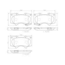 Load image into Gallery viewer, P83066N Brembo PRIME Ceramic Disc Brake Pad Set Brembo Brake Canada