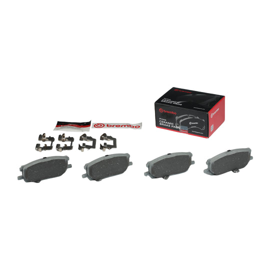 KT00474 Brembo Ceramic Brake Pad and UV Coated Vented  Brake Disc Kit Brembo Brake Canada