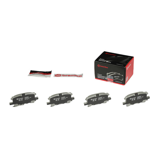 KT00450 Brembo Ceramic Brake Pad and UV Coated Solid  Brake Disc Kit Brembo Brake Canada
