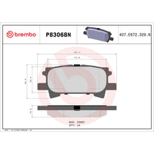 Charger l'image dans la galerie, KT00450 Brembo Ceramic Brake Pad and UV Coated Solid  Brake Disc Kit Brembo Brake Canada