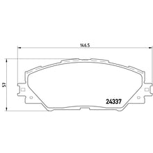 Load image into Gallery viewer, P83071X Brembo XTRA Low-Met Disc Brake Pad Set Brembo Brake Canada