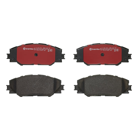 P83071X Brembo XTRA Low-Met Disc Brake Pad Set Brembo Brake Canada
