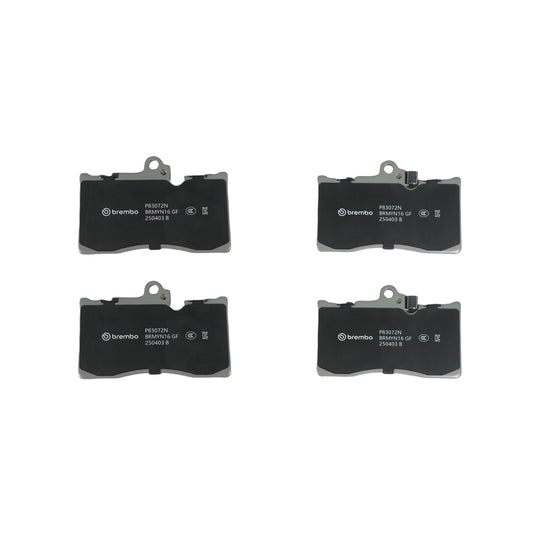 P83072N Brembo PRIME Ceramic Disc Brake Pad Set Brembo Brake Canada