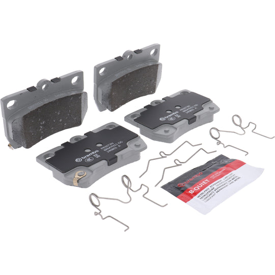 KT00563 Brembo Ceramic Brake Pad and UV Coated Solid  Brake Disc Kit Brembo Brake Canada