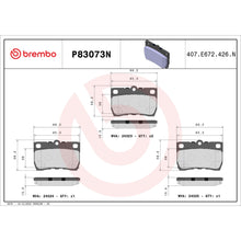 Load image into Gallery viewer, KT00563 Brembo Ceramic Brake Pad and UV Coated Solid  Brake Disc Kit Brembo Brake Canada
