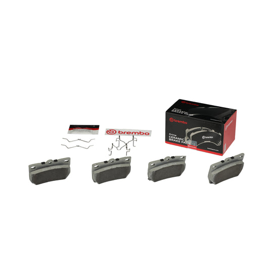 KT00563 Brembo Ceramic Brake Pad and UV Coated Solid  Brake Disc Kit Brembo Brake Canada