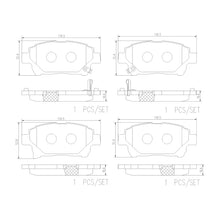 Load image into Gallery viewer, P83097N Brembo PRIME Ceramic Disc Brake Pad Set Brembo Brake Canada