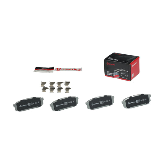 KT00561 Brembo Ceramic Brake Pad and UV Coated Vented  Brake Disc Kit Brembo Brake Canada