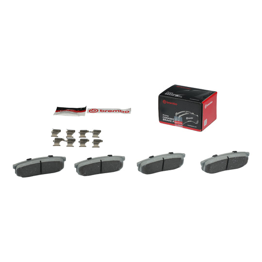 KT00561 Brembo Ceramic Brake Pad and UV Coated Vented  Brake Disc Kit Brembo Brake Canada