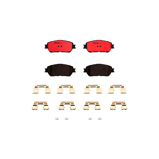 P83105N Brembo PRIME Ceramic Disc Brake Pad Set Brembo Brake Canada