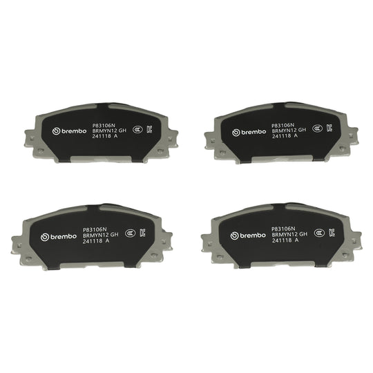 P83106N Brembo PRIME Ceramic Disc Brake Pad Set Brembo Brake Canada