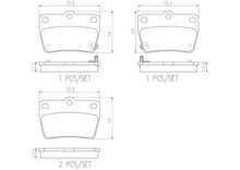 Load image into Gallery viewer, P83119N Brembo PRIME Ceramic Disc Brake Pad Set Brembo Brake Canada