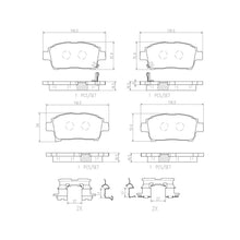 Load image into Gallery viewer, P83125N Brembo PRIME Ceramic Disc Brake Pad Set Brembo Brake Canada