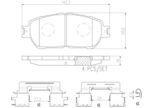 Charger l'image dans la galerie, P83127N Brembo PRIME Ceramic Disc Brake Pad Set Brembo Brake Canada