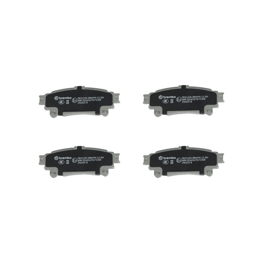KT00756 Brembo Ceramic Brake Pad and UV Coated Vented  Brake Disc Kit Brembo Brake Canada