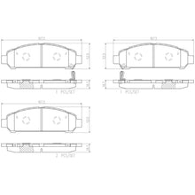 Load image into Gallery viewer, P83149N Brembo PRIME Ceramic Disc Brake Pad Set Brembo Brake Canada