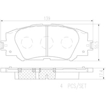Load image into Gallery viewer, P83155N Brembo PRIME Ceramic Disc Brake Pad Set Brembo Brake Canada