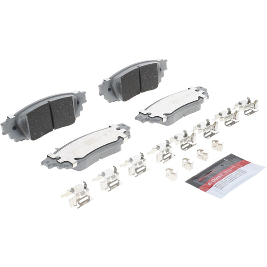 KT00A11 Brembo Ceramic Brake Pad and UV Coated Solid  Brake Disc Kit Brembo Brake Canada