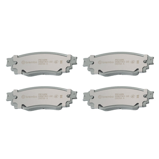 KT00A11 Brembo Ceramic Brake Pad and UV Coated Solid  Brake Disc Kit Brembo Brake Canada