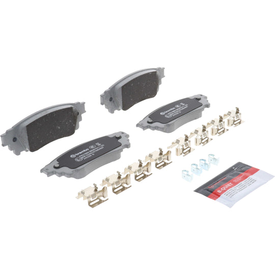KT00A05 Brembo Ceramic Brake Pad and UV Coated Solid  Brake Disc Kit Brembo Brake Canada