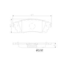 Load image into Gallery viewer, P83166N Brembo PRIME Ceramic Disc Brake Pad Set Brembo Brake Canada