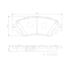 Load image into Gallery viewer, P83172N Brembo PRIME Ceramic Disc Brake Pad Set Brembo Brake Canada